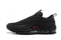 hommes nike air max 97 hyperfuse soldes log black red logo